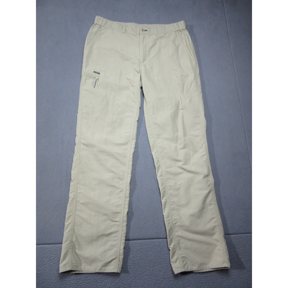 Patagonia Pants Mens Large Tan Gi III Cargo Hiking Outdoor Nylon Lightweight